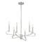 Designers Fountain Summit 6 Light Traditional  Brushed Nickel Chandelier For Dining Rooms D269C-6CH-BN - alternate 1